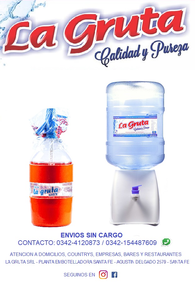 LA GRUTA Agua y Soda