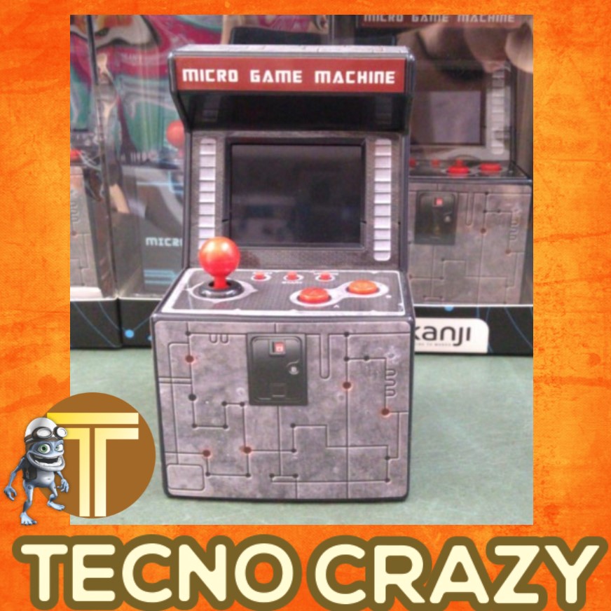 MINI CONSOLA ARCADE – TECNO CRAZY