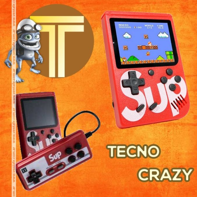 CONSOLA PORTATIL RETRO 400 JUEGOS CON JOY INC