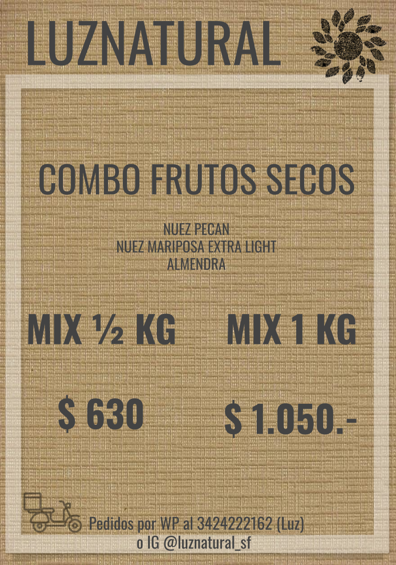 Frutos Secos surtidos por 1 Kilo