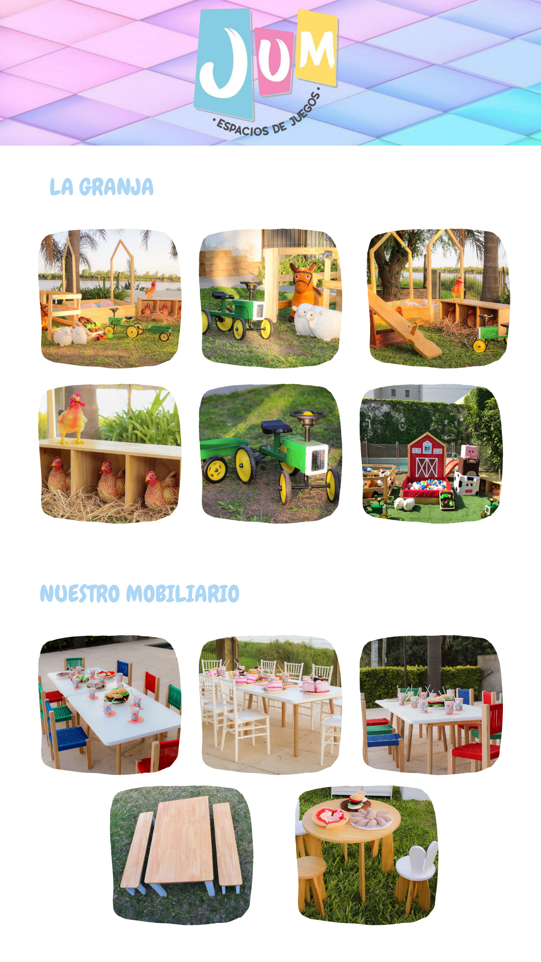 Alquiler de Plazas de Juegos – Jum Espacios de Juegos