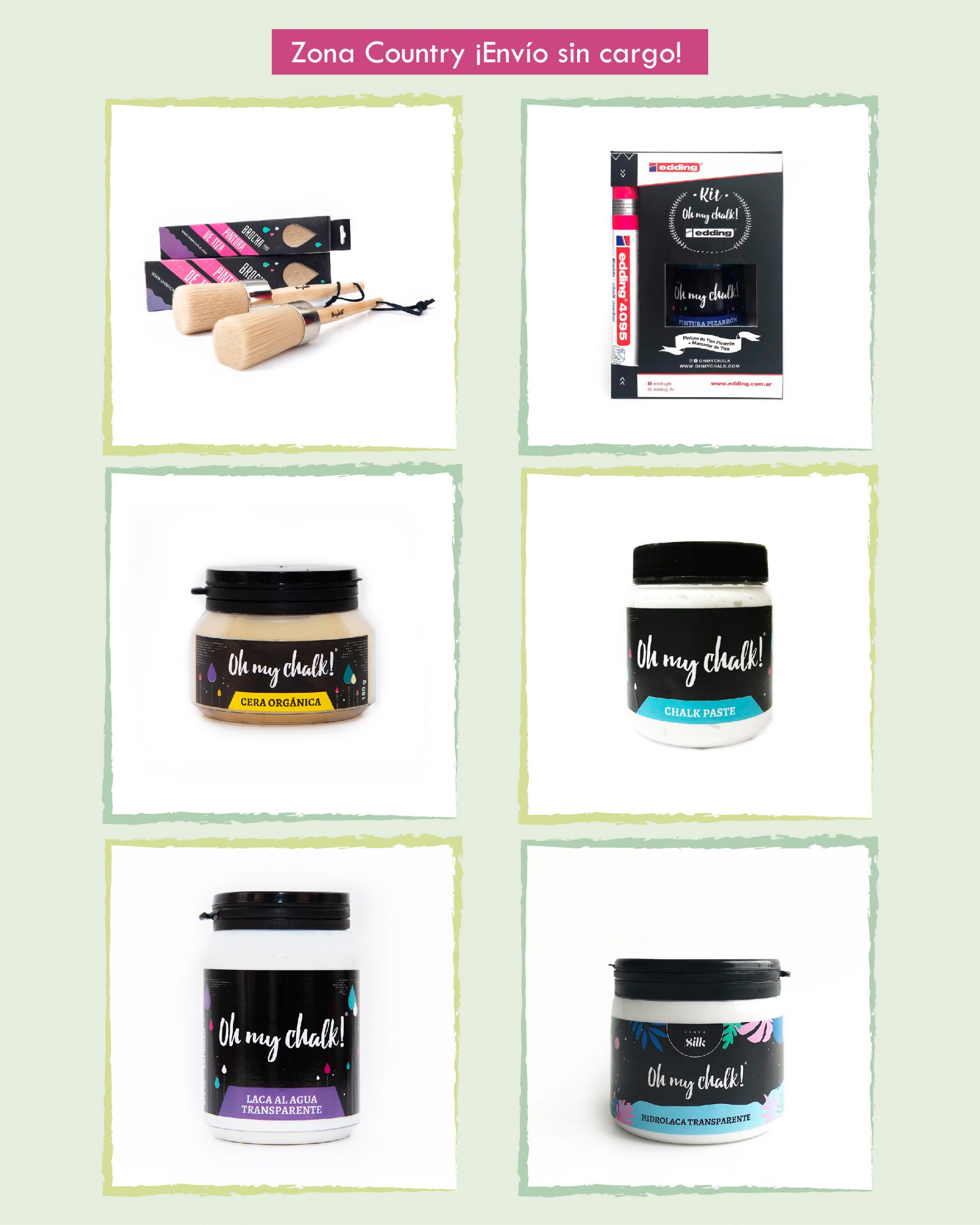 Productos OH MY CHALK!