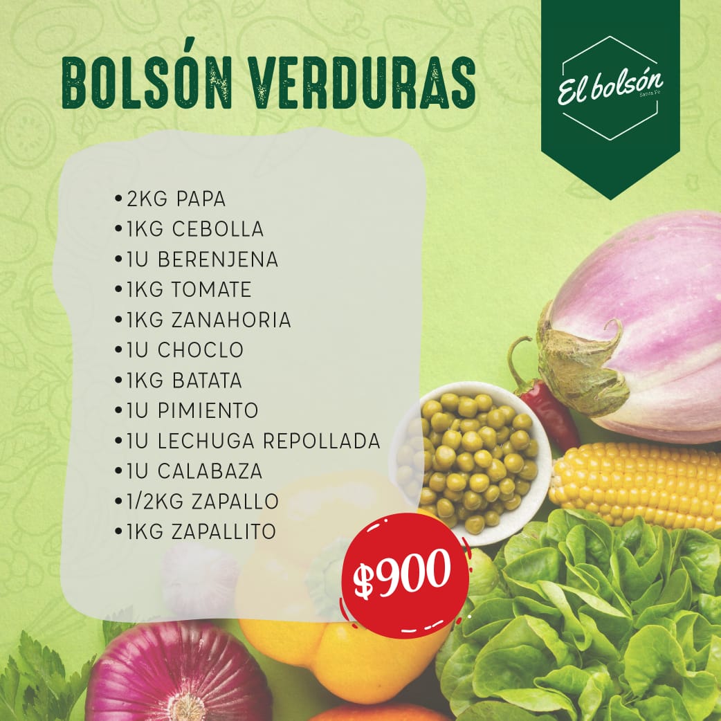 Bolsones de frutas y verduras