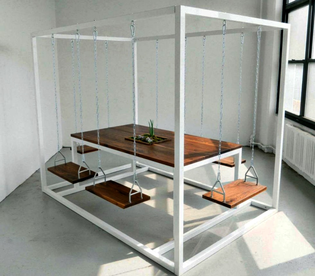 Mesa Hamaca patio comedor jardin
