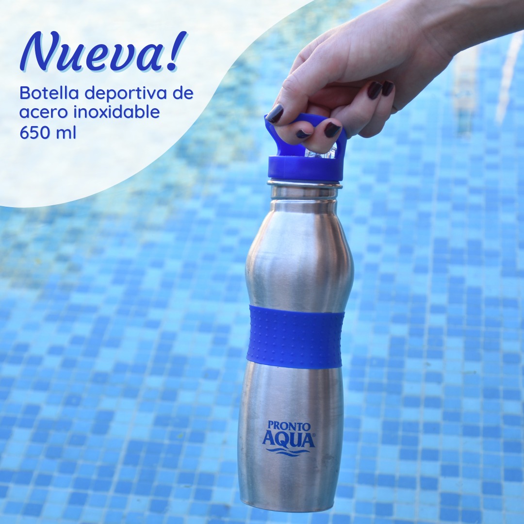botella de acero inoxidable