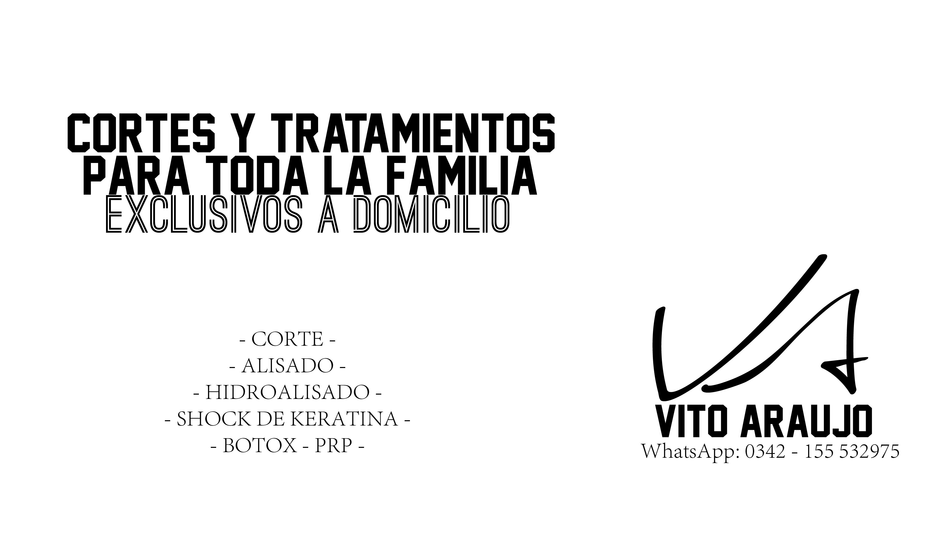 Peluquería A DOMICILIO en Zona country