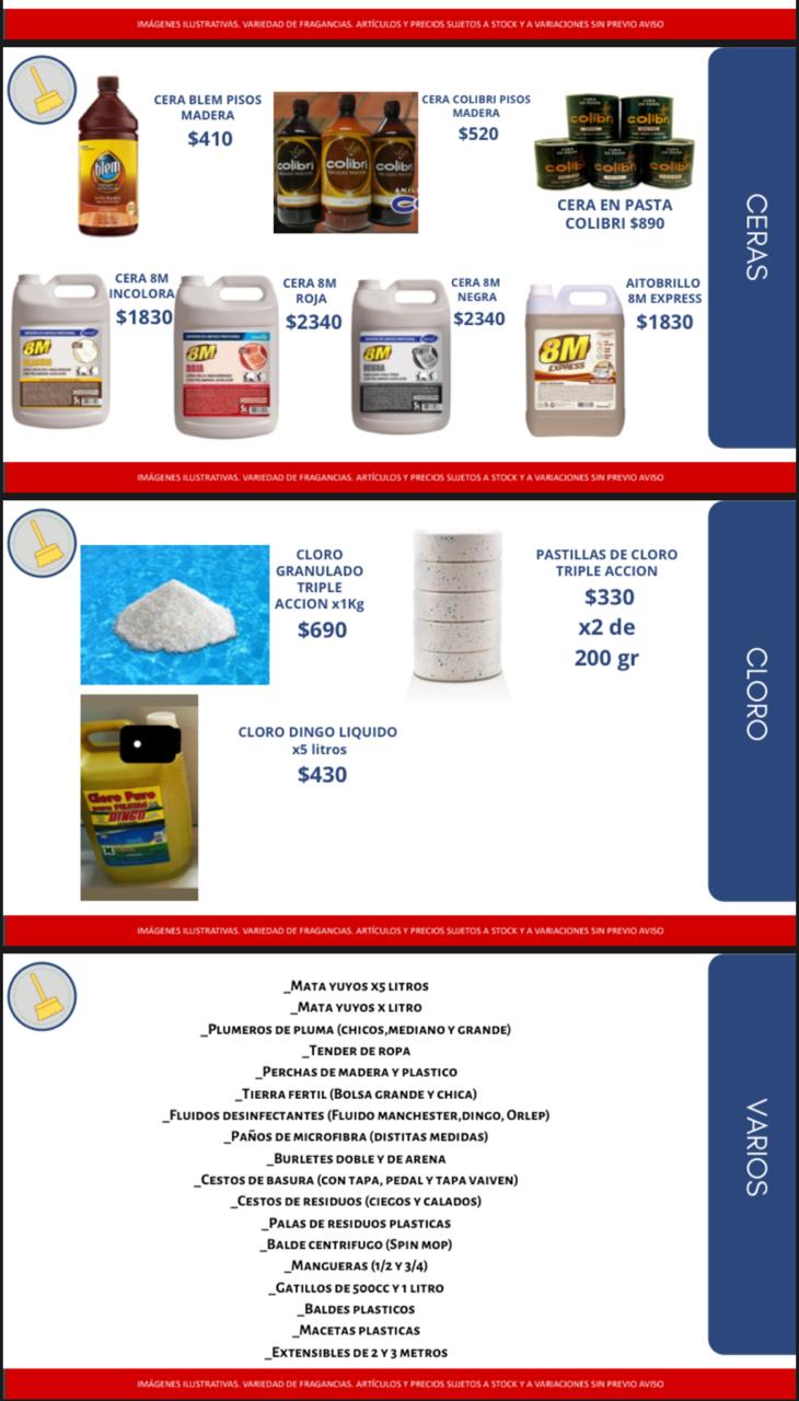 “De Todo Limpi” Articulos de limpieza
