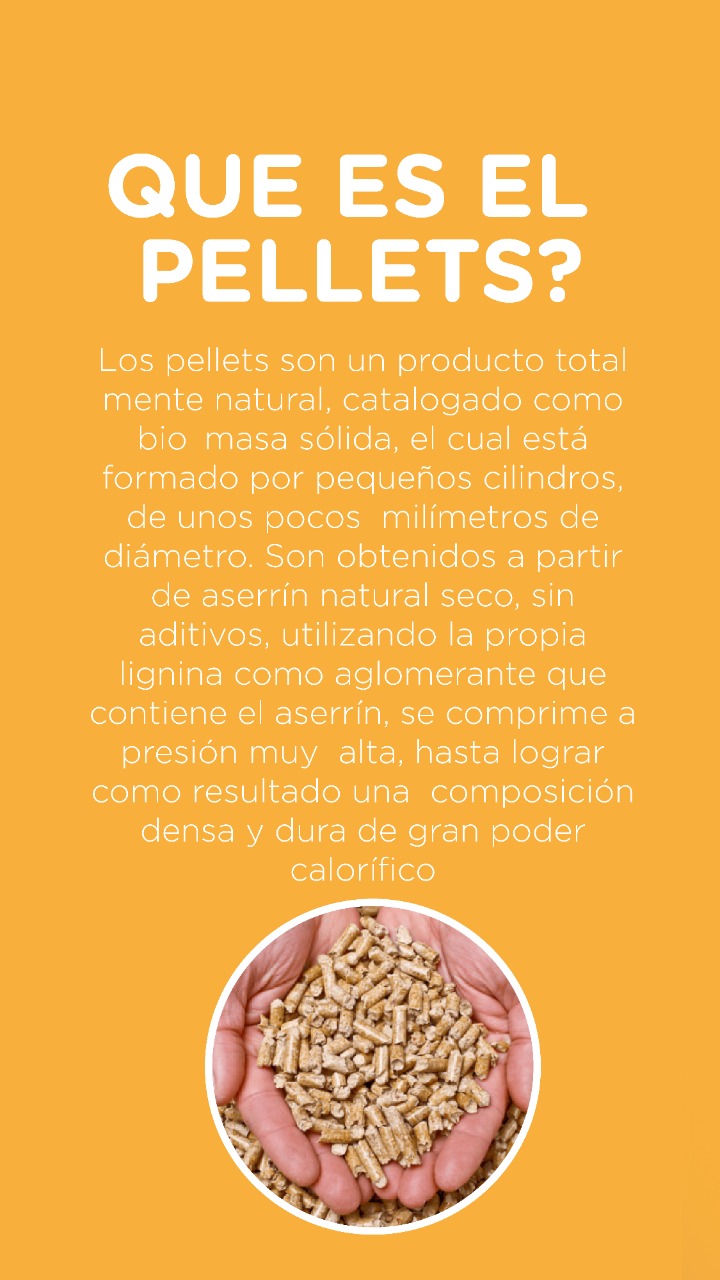 Estufa a Pellets de madera