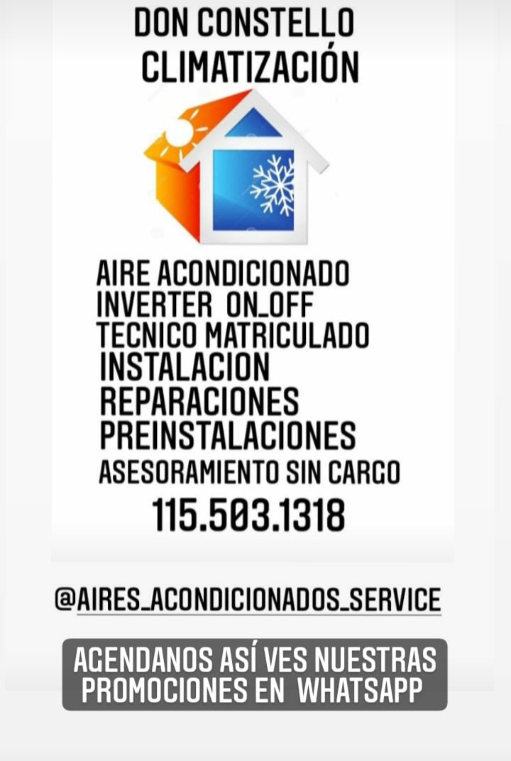 Aire acondicionado Instalación servicio técnico matriculado para ZC!