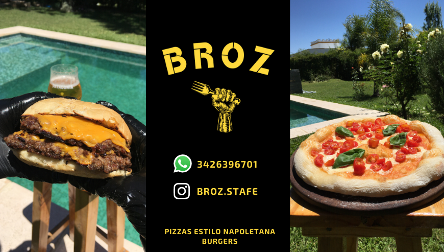 BROZ – Pizzas estilo napoletanas & burgers a ZC