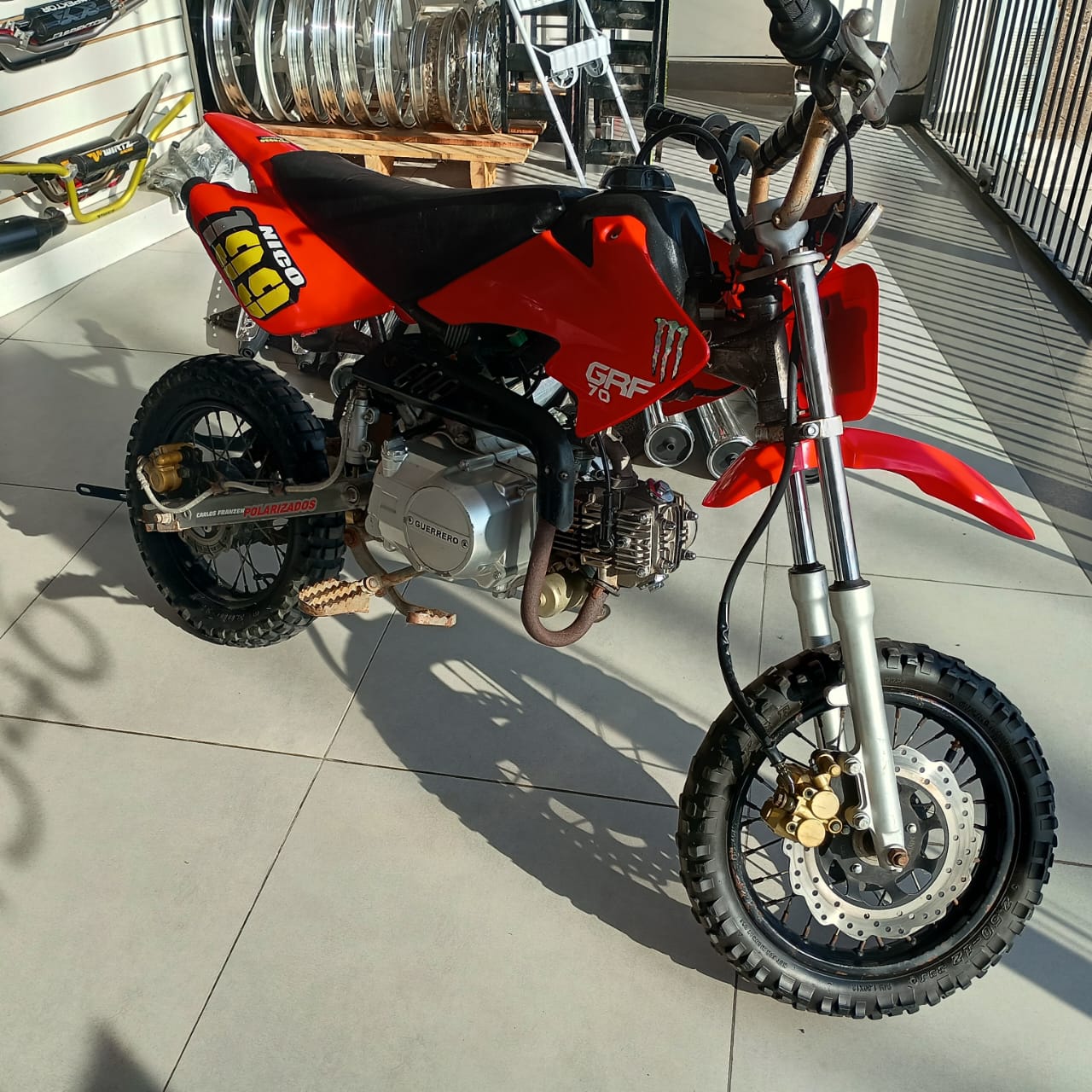 Moto Guerrero Grf 70