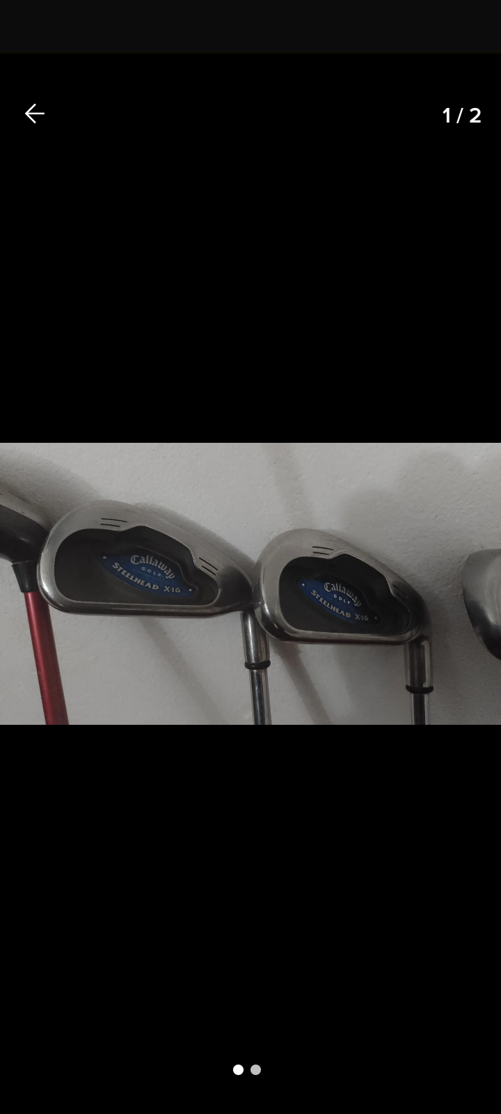 Vendo hierros Callaway x16